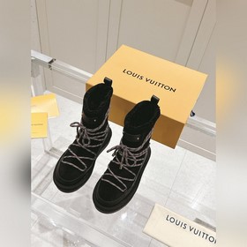Верхняя часть  LV Donkey Snow Boots, натуральный мех, нескользящ