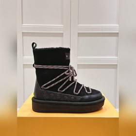 Верхняя часть  LV Donkey Snow Boots, натуральный мех, нескользящ