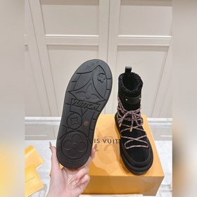 Верхняя часть  LV Donkey Snow Boots, натуральный мех, нескользящ
