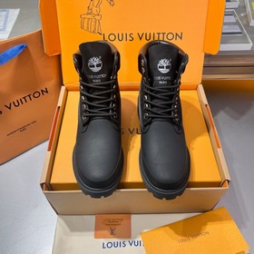 Высококачественные ботинки LV x Timberland в стиле «олдскул» с вы