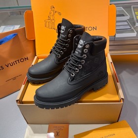 Высококачественные ботинки LV x Timberland в стиле «олдскул» с вы