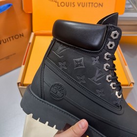 Высококачественные ботинки LV x Timberland в стиле «олдскул» с вы