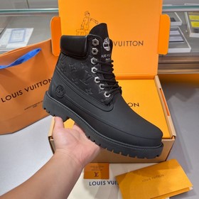 Высококачественные ботинки LV x Timberland в стиле «олдскул» с вы
