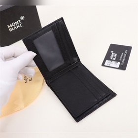 【Название бренда】 ： Montblanc Короткий кошелек 【Размеры продукта】