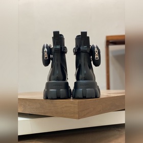 PRAD* — Prada — кожаные туфли на толстой подошве для повседневной