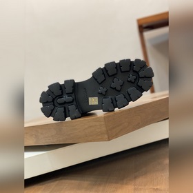 PRAD* — Prada — кожаные туфли на толстой подошве для повседневной