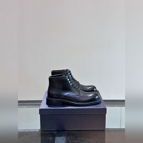 Prada/Prada Ручно изготовленные высокие ботинки для мужчин, италь