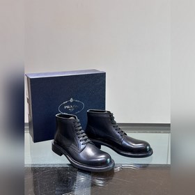 Prada/Prada Ручно изготовленные высокие ботинки для мужчин, италь