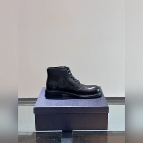 Prada/Prada Ручно изготовленные высокие ботинки для мужчин, италь