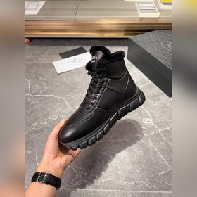 Маури Prada/ Prada высокие кроссовки на шнурках, производство в