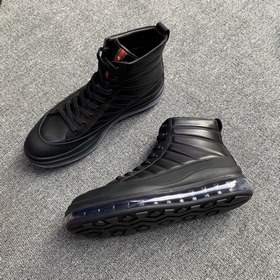 Prada/Prada Мужские высокие кроссовки на амортизирующей подошве с