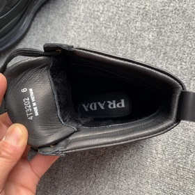 Prada/Prada Мужские высокие кроссовки на амортизирующей подошве с