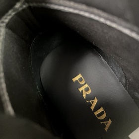 Prada/Prada Мужские высокие кроссовки на амортизирующей подошве с