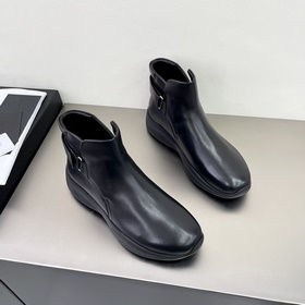 Prada/Prada Мужские кожаные туфли Высококачественная продукция из