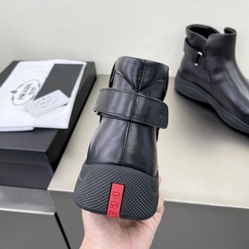 Prada/Prada Мужские кожаные туфли Высококачественная продукция из