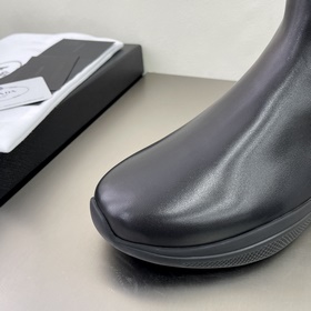 Prada/Prada Мужские кожаные туфли Высококачественная продукция из