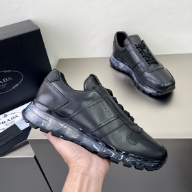 Prada/Prada Мужские кроссовки на шнурках с амортизирующей подошво