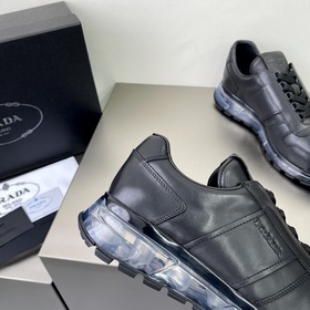 Prada/Prada Мужские кроссовки на шнурках с амортизирующей подошво