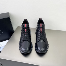 Prada/Prada Мужские кроссовки на шнурках с амортизирующей подошво