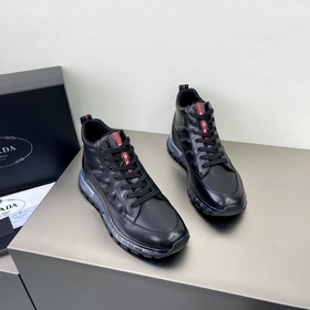 Prada/Prada Мужские кроссовки на шнурках с амортизирующей подошво