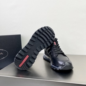 Prada/Prada Мужские кроссовки на шнурках с амортизирующей подошво