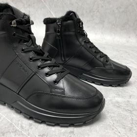 Prada/ Prada высокие шнурованные кроссовкиз шерсти, производство 