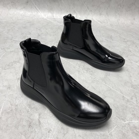 Prada/ Prada 21 новейшая модель мужских кожаных ботинок с ремешко