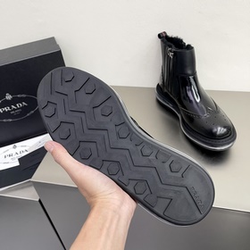 Prada/Prada Мужские высокие кроссовки с амортизирующей подошвой и