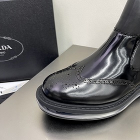 Prada/Prada Мужские высокие кроссовки с амортизирующей подошвой и