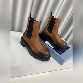 PRADA ПРАДА Новейшая модель 1913 в стиле ретро с толстой подошвой