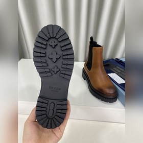 PRADA ПРАДА Новейшая модель 1913 в стиле ретро с толстой подошвой