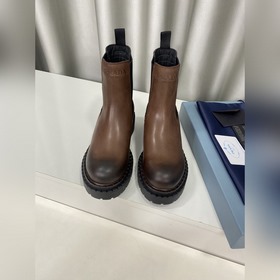 PRADA ПРАДА Новейшая модель 1913 в стиле ретро с толстой подошвой