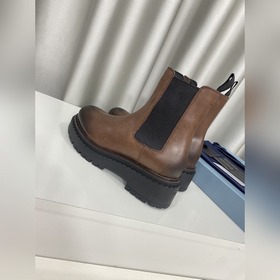 PRADA ПРАДА Новейшая модель 1913 в стиле ретро с толстой подошвой