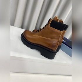 PRADA ПРАДА Новейшая модель 1913 в стиле ретро с толстой подошвой