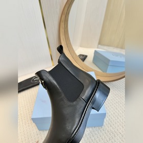 2025 PRADA высшего качества Вышли высокие мотоциклетные сапоги, 
