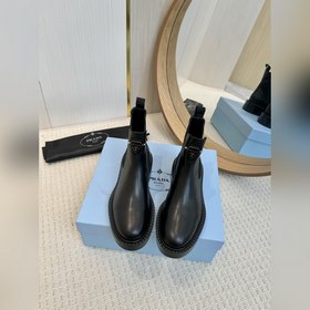 2025 PRADA высшего качества Вышли высокие мотоциклетные сапоги, 