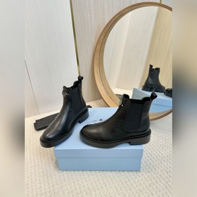 2025 PRADA высшего качества Вышли высокие мотоциклетные сапоги, 