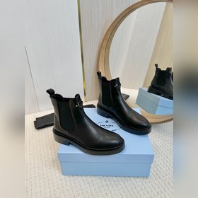 2025 PRADA высшего качества Вышли высокие мотоциклетные сапоги, 
