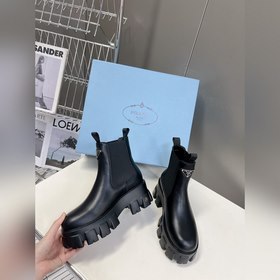 PRADA Пrada, версия высшего качества, ботинки на толстой подошве 