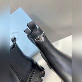 PRADA Пrada, версия высшего качества, ботинки на толстой подошве 