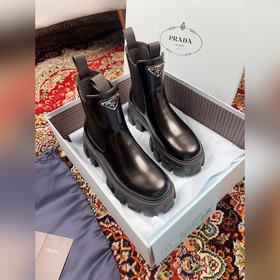 Заводская цена ppRADA Prada ботинки на толстой подошве с карманам