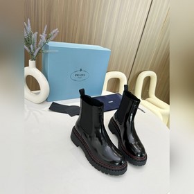 Prada 2025WA Осень-Зима Новые модели классических ботинок Martin,