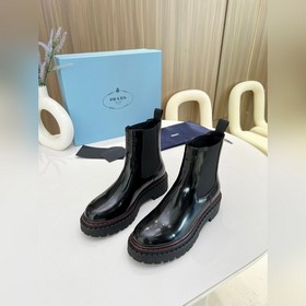Prada 2025WA Осень-Зима Новые модели классических ботинок Martin,