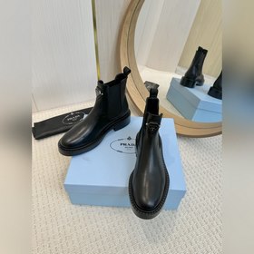 2025 PRADA высшего качества Вышли высокие мотоциклетные сапоги, 
