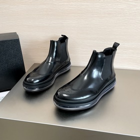 Prada/Prada Классические мужские высокие кожаные туфли на воздушн