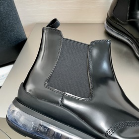 Prada/Prada Классические мужские высокие кожаные туфли на воздушн