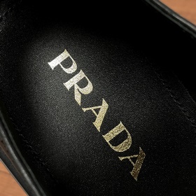 Prada/Prada Мужские кожаные туфли на воздушной подушке Чисто ори
