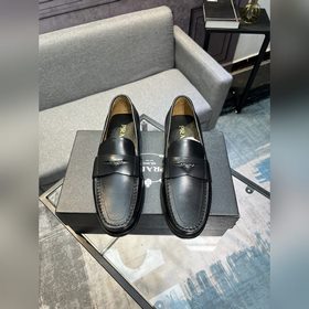 【PRADA】 Мужские кожаные туфли Prada, качество 1：1, подлинные това