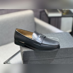 【PRADA】 Мужские кожаные туфли Prada, качество 1：1, подлинные това