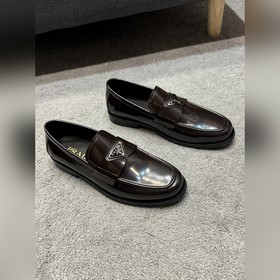 Prada/Prada классические кожаные туфли с кожаной подошвой для офи
